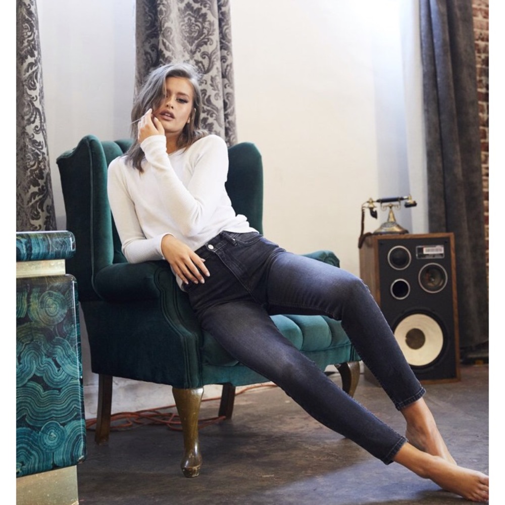 REVICE uptown fleetwood wash high-waisted jeans